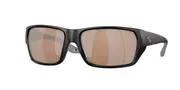 Costa Del Mar Tailfin Polarized 911304 Men's Sunglasses Black Size 57
