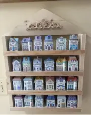 Lenox Spice Village RACK REPLICA Custom Design No Spice Village Jars Unstained
