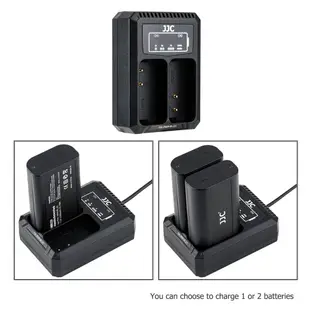 JJC 相機電池USB充電器 松下DMW-BLG10 DMW-BLE9 徠卡BP-DC15 適用 過充保護