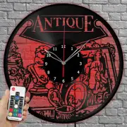 LED Vinyl Clock Collecting Antiques Vinyl Record Wall Clock Home Decor 1610