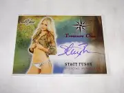 2014 Benchwarmer STACY FUSON Treasure Chest #57 Pink Auto/25 PLAYBOY Playmate