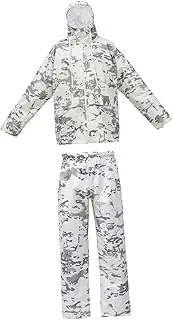 [Generic] Rain Suit Rain Gear with Pants Rain Coat for Running Camping Motorcycle Travel