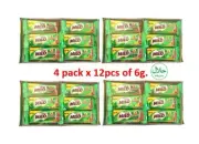4 pack x 12pcs of 6g NESTLE MILO Choco Bar Chocolate Flavor Confectionery Halal