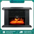 Electric Heater For Room Portable Fireplace DesktopHome Heater With Remote Contr