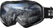 Outdoormaster OTG Ski Goggles - over Glasses Ski/Snowboard Goggles for Men, Wome
