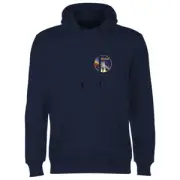 NASA Vintage Rainbow Shuttle Hoodie - Navy