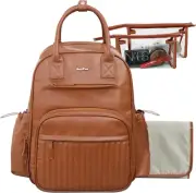 Hap Tim Baby Nappy Bag, Diaper Bag Backpack with Changing Pad,19 Pockets, 2 C...