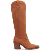 Dolce Vita Womens Kamryn Leather Pointed Toe Tall Knee-High Boots BHFO 4166