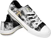FOCO NFL Womens NFL Low Top Tie Dye Canvas Shoes