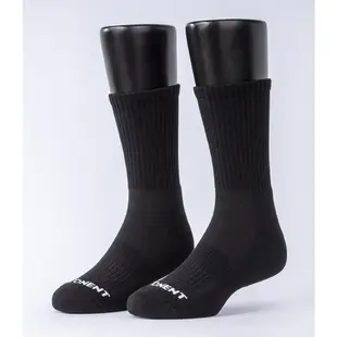 (3色)eXPONENT E-Armor BASIC 隱形氣墊中筒襪 (白黑、白銀、黑白) Q11A02