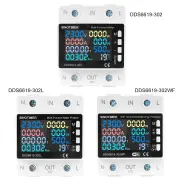 DDS6619 Tuya Smart WiFi Multifunctional Energy Meter 170~270V Voltage Range 0~63A Current Over/Under-Voltage Protection