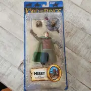 Lord of the Rings Return of the King Merry WITH ROHAN ARMOR Action Figure 2004