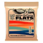 2582 Ernie Ball Light Stainless Steel FLATWOUND Electric Guitar Strings 12-52