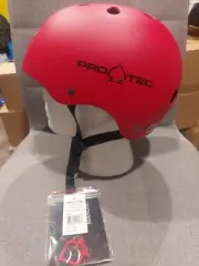 PRO-TEC Classic Skate Skateboard Helmet Size XXL 2XL Matte Red Colour Protec