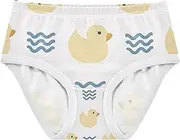 [Caihoyu] Girls' Briefs 1-piecing Hip Design Panties Toddler Cotton Underwear for Kids in Sizes 2T,3T, 4T, 5T, 6Y and 8Y