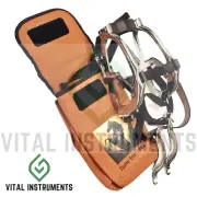 Equine Dental Millenium Speculum Horse Mouth Gag Leather Belts & Free Bag