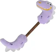 Opvonxeh Kitten Teething Toys, Little Dinosaur Plush Toy, Interactive Cat Puzzle with Bells, Chew Ball and Teething Sticks, Multipurpose and Durable for Pets Indoor Entertainment for Cats