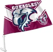 Manly Sea Eagles NRL Car Flag (x1)