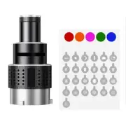 2X(Photograph Flash Snoot Conical Lens Video Photo Studio Light Kit with8858