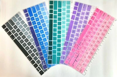 Gradient Colors Silicone Keyboard Cover Protection MacBook Air 13'' A1932