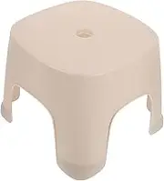 TOKIDNY Bathroom Stool Stylish Plastic Foot Stool for Adults Non-Slip Shower Bench for Step-up Shoe Changing Training