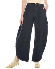 FRAME Denim The Boomerang Blueprint Barrel Jean