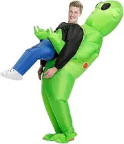 Inflatable Alien Costume Inflatable Halloween Costumes Blow Up Alien Costume for Halloween, Easter,Christmas