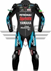 FABIO QUARTARARO YAMAHA PETRONAS 2020 MODEL MOTOGP MOTORBIKE LEATHER RACING SUIT