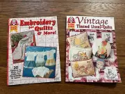 Vintage Patterns For Embroidery Book Lot