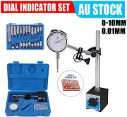 Dial Indicator Gauge Magnetic Base 0-10mm 60KG 22 Indicator Point Sensitivity AU