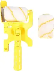 Aswalling Paint Edger Roller Brush Paint Edger Combo Kit, Clean-Cut Paint Edger Roller Brush, Paint Brushes Safe Tool
