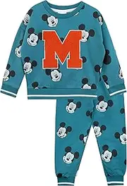 [Disney] Mickey Mouse Outfit | Boys Sweatshirt and Joggers Co Ord Set | Mickey Mouse Tracksuit For Kids