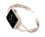 Band Compatible For Apple Watch Bands 38Mm 42Mm Iwatch Bands For Women Jewelry Metal Wristband Strap-38Mm Rose Gold