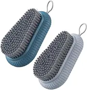 Gentle Nail Brush Set 2 Pcs Hand Brush for Nail Cleaning and Scrubbing Soft Bristles for Manicure for Home Use