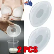 2*Breast Shells Breastmilk Saver Nursing Cups Pads Breastfeeding Milk CollectKC