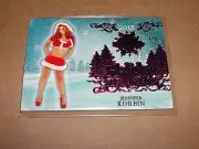 2015 Benchwarmer JENNIFER KORBIN #86 Holiday Pink Foil SP/5 LINGERIE - Playboy