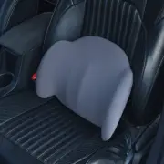 AU Grey Lumbar Support Pillow Memory Foam Car Back Cushion for Driving Chair