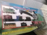 VTG 1985 Hornby Thomas The Train Tracks Percy Electric Set New Factory Sealed