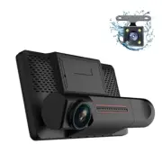 4in 3 Lens HD Dash Cam Car DVR Video Recorder Front Inside Rear Camera G-Sensor (for: MG)