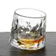 創意個性洋酒不倒翁杯子ins風北歐威士忌杯旋轉水晶玻璃酒杯網紅