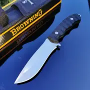 Browning knife Hunting Knife Camping knife Survival Fixed Blade AU Stock