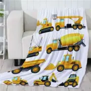 Reef Limit Light Truck Ration 3D Warm Plush Fleece Blanket Picnic Sofa Couch