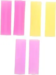 Beatifufu Silicone Scissors Cover Set Cuticle Scissor Cap Manicure Tool Case for Salon Home