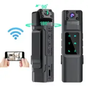 1080P WiFi Mini Body Camera HD 180° Video Recording Night Vision Security Camera