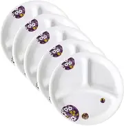 [CORELLE] J385-BBFL CP-1711 Lunch Plates, Small Size, Set of 5, Dishes, Break-Resistant, Lightweight, Microwave Safe, Oven Safe, Dishwasher Safe, Bombon Flail
