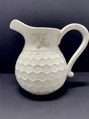 Honeybee-Honeycomb-Beehive. Pitcher. Silvestri By Demdaco