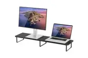 MSTD03 Dual Monitor Riser Black Activiva