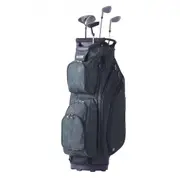 VEVOR Golf Cart Bag with 14 Way Organizer Divider Top, 36 11 Pockets Premium Nylon Cart Bag, Durable Golf Bags with Handles & Dust Cover & Detachable