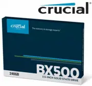 Crucial 240GB 2.5" BX500 3D NAND SATA Solid State Drive SATA III