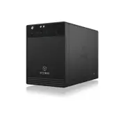 ICY BOX SINGLE enclosure for 4x HDD/SSD with USB 3.1 (Gen 2) Type-C interface an